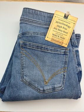 Democracy Light Blue Denim High Rise Boot Jeans